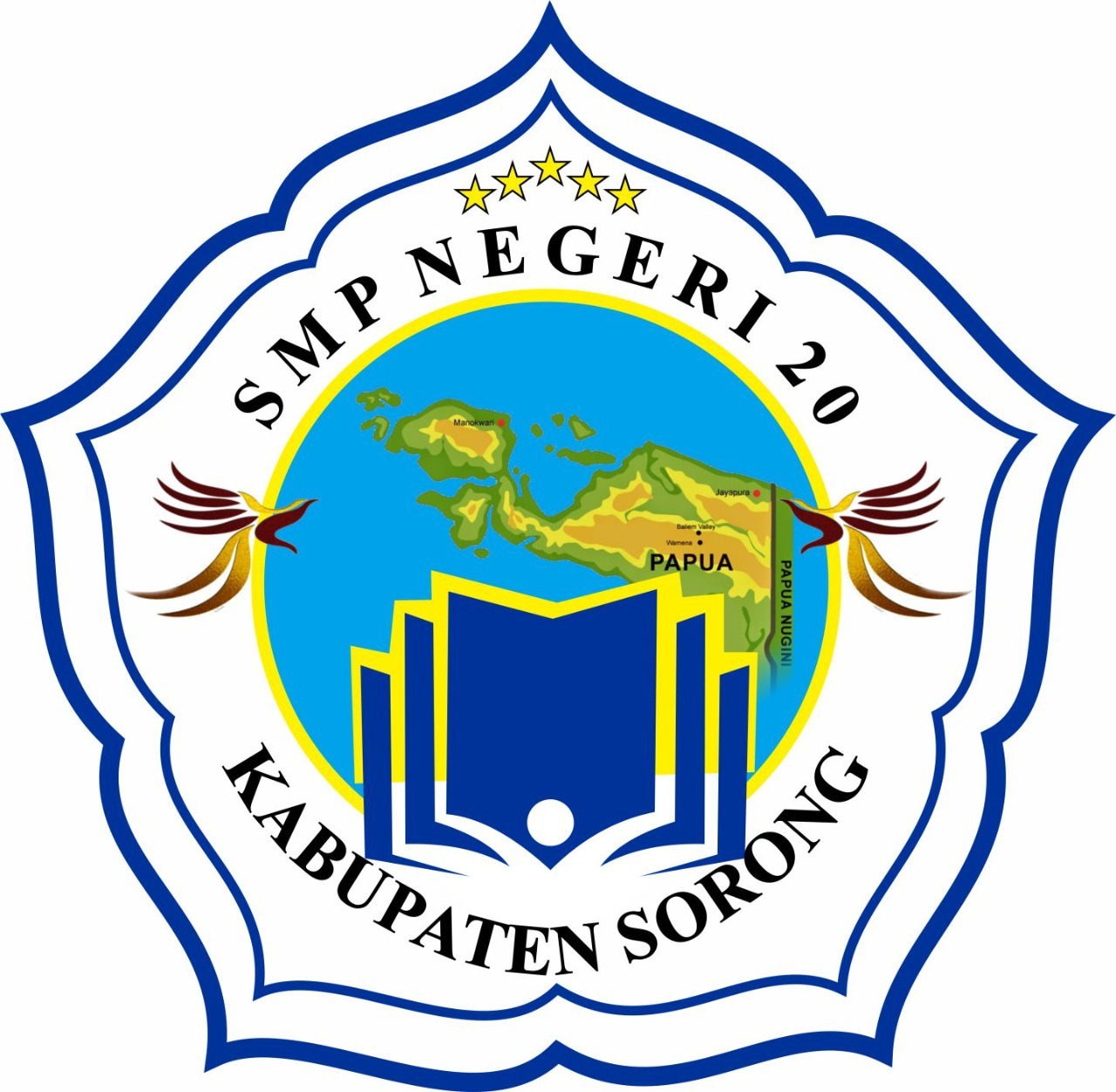 Logo SMPN 20 SORONG